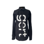 Stylish and Versatile: Embrace the Elegance of a Black and White Gert Oversized Shirt